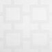 A white rectangular object with a square pattern.