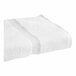 A close-up of a white 1888 Mills Magnificence bath towel.