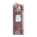 A large plastic bag of Fresh Blends Organic Strawberry Beverage Base with a label on a white background.