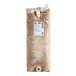 A bag of brown liquid with a label for Fresh Blends Organic Banana Beverage Base.