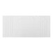 A white towel with a white border.