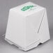 A white Fold-Pak Chinese take-out container with wire handles.