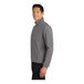 A close-up of a small Port Authority Core Soft Shell jacket in deep smoke grey.