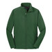 A forest green Port Authority Core soft shell jacket with a zipper.