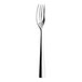 A Hepp silver accent fork with a white handle.