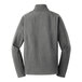 A Port Authority Core Soft Shell Jacket in pearl gray.
