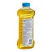 A bottle of Mr. Clean 2X concentrated antibacterial multi-surface cleaner with yellow liquid and a yellow label.