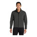 A man wearing a black and grey Port Authority Core Soft Shell jacket.