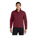 A man wearing a maroon Port Authority Core Soft Shell jacket.