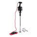 A black and red Vitamix Immersion Blender with a red cord.