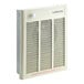 A Boltic steel electric fan-forced wall heater with a beige finish and front control knob.