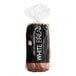 A black package of OMG...It's Gluten Free Gluten-Free white bread loaves with white text on a close-up of a plastic bag.