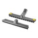 A grey plastic Karcher floor tool with brush strip and squeegee inserts.