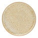 A Cosy & Trendy Baltic Luna beige stoneware coupe plate with white speckles.