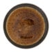 A brown porcelain Cosy & Trendy coupe plate with a tan pattern.