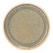 A close up of a green Cosy & Trendy Melia porcelain raised plate with a speckled design.