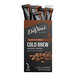 A box of DaVinci Gourmet sweetened cold brew coffee packets.