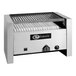 An EmberGlo natural gas countertop charbroiler with a metal grill rack.