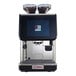 A black and silver LaCimbali S30 espresso machine with a digital display showing text.