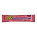 A pink Sqwincher QwikStik Zero packet of fruit punch drink mix.