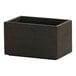 A black rectangular Brooklyn display box with an angled lid.