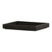 A black rectangular Cal-Mil wooden tray.