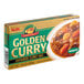 A case of S&B Golden Curry Sauce Mix on a counter.