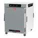 A white rectangular Metro HotBlox holding cabinet with a solid door and digital controls.