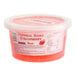 A white container of Fanale strawberry popping boba.