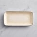 An Acopa Cape rectangular white porcelain platter.