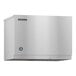 A stainless steel Hoshizaki low profile modular water cooled crescent cube ice machine.