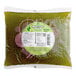 A plastic bag of green Bossen Pure25 Green Apple Bursting Boba with a label on it.