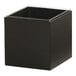 A black metal ice housing box with clear top.