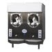 A Frosty Factory frozen cocktail machine with two double cylinder dispensers.