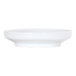 A white bowl on a white background.