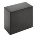 An American Metalcraft black stainless steel rectangular riser on a white background.