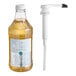 A white bottle of Monin Brilliance Sugar-Free Glacier Clear Energy Concentrate with a white cap and label.