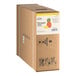 A 3-gallon bag-in-box container of Hometown Provisions Pineapple Juice Syrup.