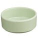 A white bowl with a white rim.