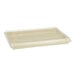 A white rectangular VerTerra Balsa wood tray with a clear lid.
