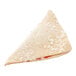 A raspberry turnover with sugared dough and a triangular shape.