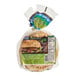 A bag of Kontos Panini Bread with a label on a white background.