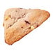 Pillsbury Place & Bake Raspberry White Chunk Scone with a bite taken out of it.