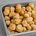 Jinka Plant-Based Vegan Crab Cake Poppers on a tray.