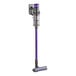 A Dyson V11 cordless stick vacuum cleaner with battery and charger on a white background.