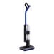 A cordless wet and dry vacuum cleaner with a matte black and ultra blue finish.