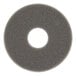 A grey sponge with a hole in the middle.