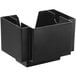 A black plastic Choice bar caddy with 3 compartments.