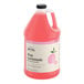 A one-gallon jug of Hometown Provisions Pink Lemonade beverage concentrate.