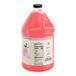 A one-gallon jug of Hometown Provisions pink lemonade beverage concentrate.